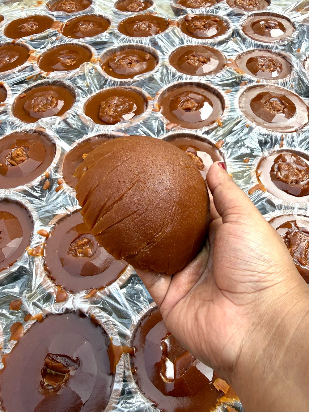 খেজুরের গোল পাটালি গুড়